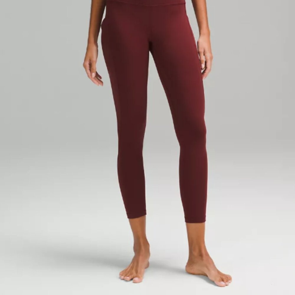lululemon Align™ High-Rise Pant with Pockets 25" in Merlot
